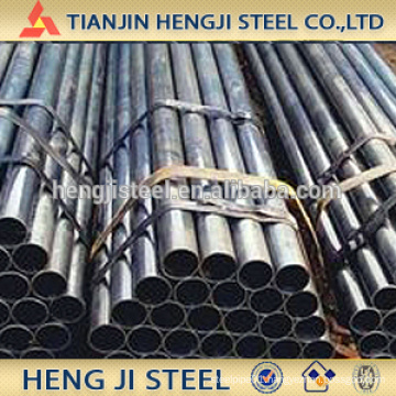 Black steel pipes with wall thickness 2.0 mm